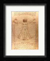 Vitruvian Man Fine Art Print