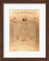 Vitruvian Man Fine Art Print