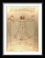 Vitruvian Man Fine Art Print