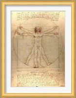 Vitruvian Man Fine Art Print