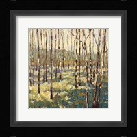 Trees in Blue Green Fine Art Print