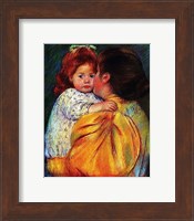 Maternal Kiss 1896 Fine Art Print