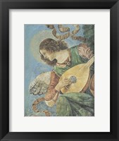 Angel with Lute Fine Art Print