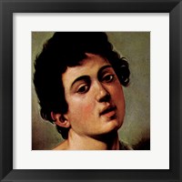 Boy with a Basket of Fruit (detail) Fine Art Print