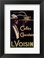 L. Voisin Cafes & Chocolats, 1935 Fine Art Print