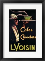 L. Voisin Cafes & Chocolats, 1935 Fine Art Print