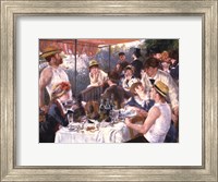 Luncheon of the Boating Party Fine Art Print