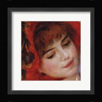 Dance at Bougival (detail) Fine Art Print