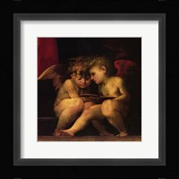 Madonna Enthroned with 4 Saints, 1518 (detail) Fine Art Print