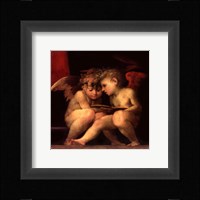 Madonna Enthroned with 4 Saints, 1518 (detail) Fine Art Print