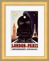 London-Paris Overnight Express Fine Art Print