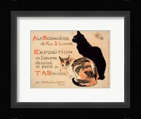 A la Bodiniere/Exposition Steinlen Fine Art Print