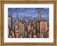 Twilight Skyline Fine Art Print