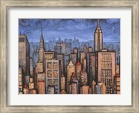 Twilight Skyline Fine Art Print