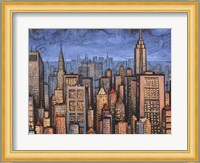 Twilight Skyline Fine Art Print