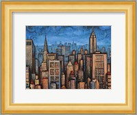 Twilight Skyline Fine Art Print