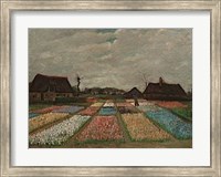 Flower Beds in Holland, c. 1883 Fine Art Print