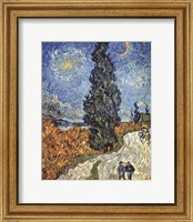Country Road in Provence by Night, c. 1890 Fine Art Print