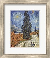 Country Road in Provence by Night, c. 1890 Fine Art Print