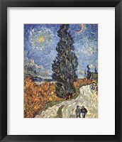 Country Road in Provence by Night, c. 1890 Fine Art Print