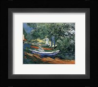 Bank of the Oise at Auvers, 1890 Fine Art Print