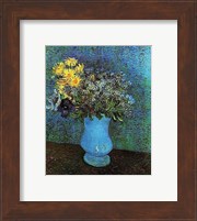 Vase with Lilacs, Daisies and Anemone Fine Art Print