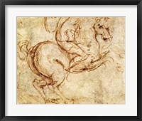 Horse and Cavalier Fine Art Print