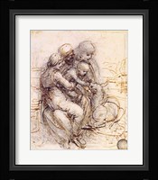 Virgin and Child with St. Anne Fine Art Print