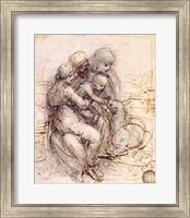 Virgin and Child with St. Anne Fine Art Print