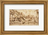 Perspective Study for the Background of The Adoration of the Magi Fine Art Print