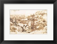 Arno Landscape, 5th August, 1473 Fine Art Print