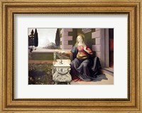 Virgin Mary, from the Annunciation, 1472-75 Fine Art Print