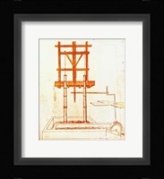 Hydraulic Water Pump for a Fountain Fine Art Print
