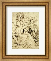 Lady with a Unicorn Fine Art Print