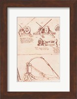 Designs for a Catapult Fine Art Print
