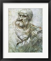 Study for an Apostle from The Last Supper, c.1495 Framed Print