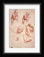 Study for the Infant Christ Fine Art Print