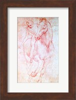 Study of a Horse and Rider, c.1481 Fine Art Print