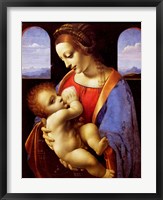 The Litta Madonna, 1490 Fine Art Print