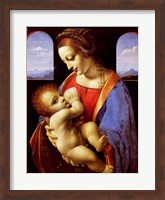 The Litta Madonna, 1490 Fine Art Print