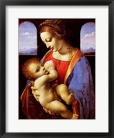 The Litta Madonna, 1490 Fine Art Print