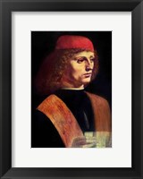 Portrait of a Musician, c.1485 Fine Art Print