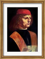 Portrait of a Musician, c.1485 Fine Art Print