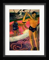 The Man with an Axe, 1891 Fine Art Print