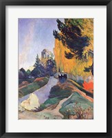 The Alyscamps, Arles, 1888 Fine Art Print