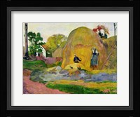 Yellow Haystacks, 1889 Fine Art Print