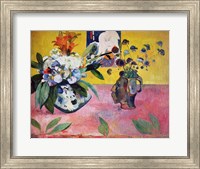 Flowers and a Japanese Print, 1889 Fine Art Print