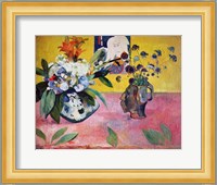 Flowers and a Japanese Print, 1889 Fine Art Print