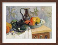 Teiera, Brocca e Frutta, 1899 Fine Art Print