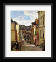 A Suburban Street, 1884 Fine Art Print